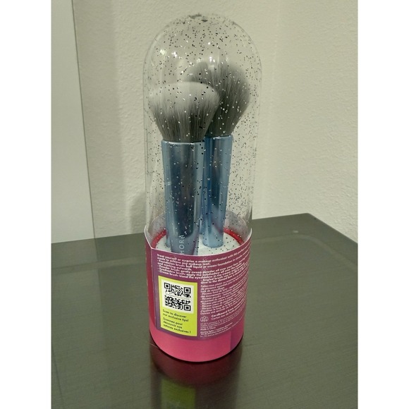 SEPHORA Face & Eye Makeup Brush Gift Set 5 pc Collection  - New - Picture 3 of 4